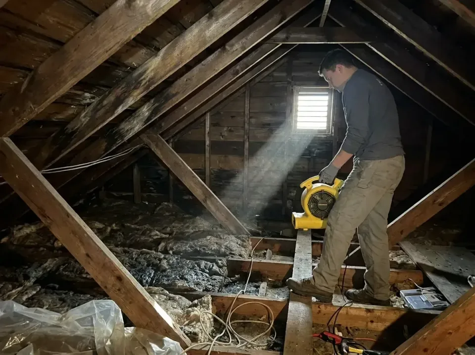 attic-water-damage-drying-proc-007 — frequently asked questions, Emergency Water Extraction & 24/7 Flood Response in Upland,…
